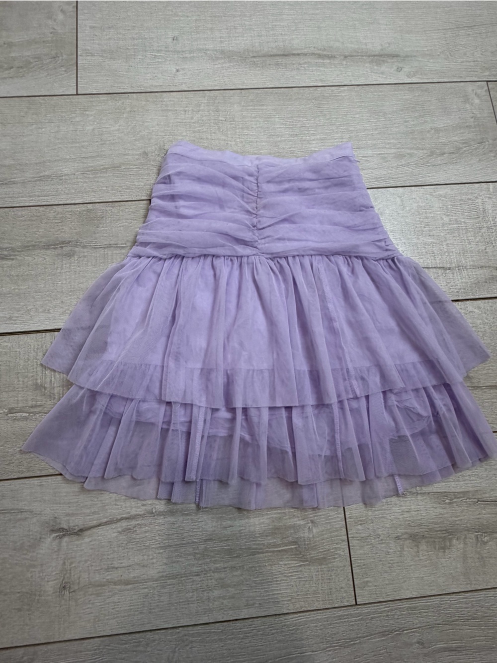 Maeve by Anthropologie Lavender Tulle Mini Skirt Size 4 Romantic skirt